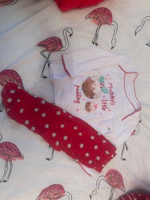 Коледни дрешки 6-9мес