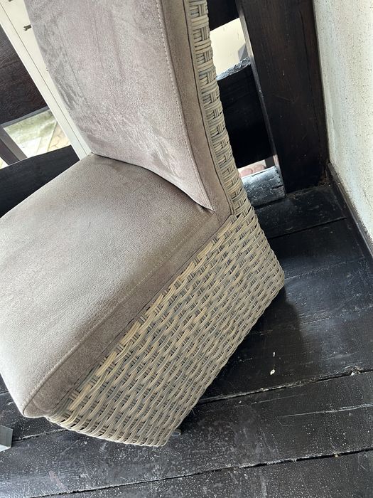 Set 2 Scaun ratan pe rotile