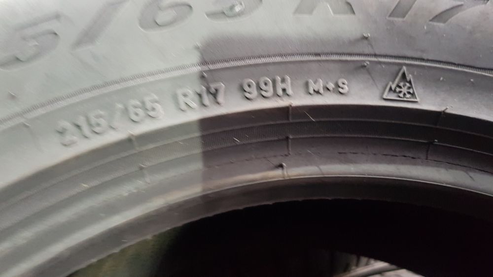 Anvelope 4x215 65 17 pirelli iarnă dot 18..21 mm 5.6