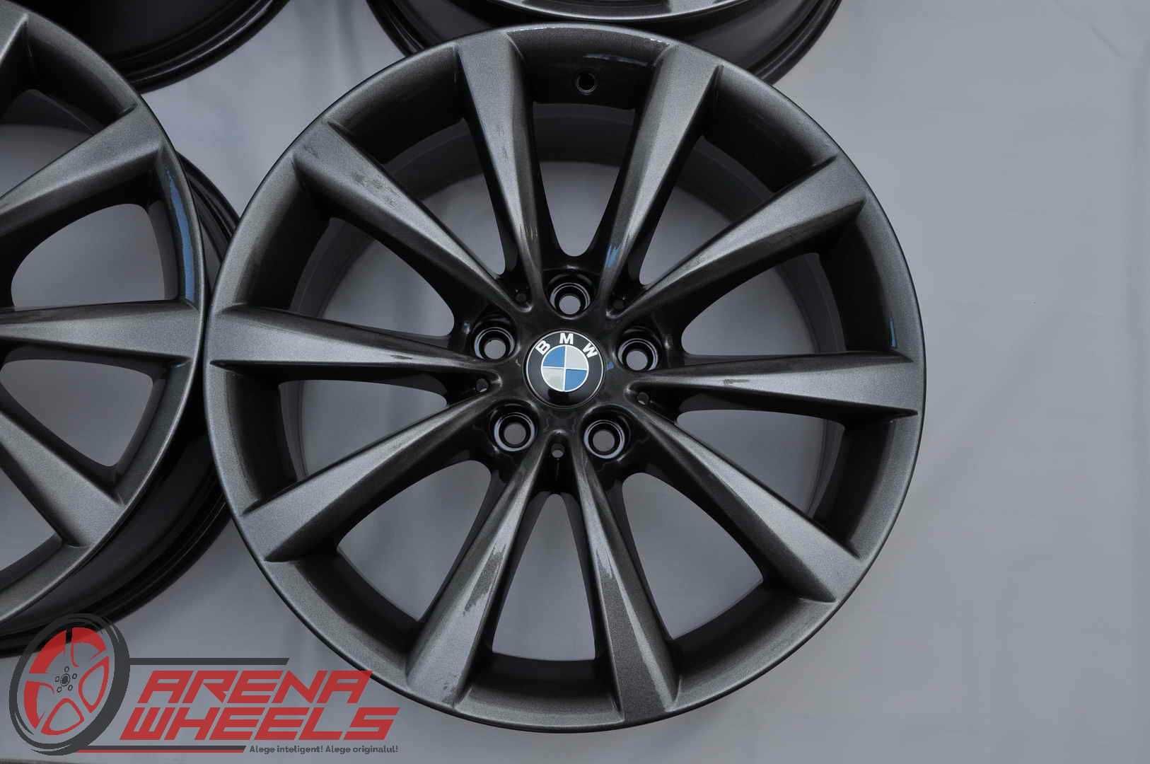 Jante 18 inch Originale BMW Seria Seria 7 G11 G12 R18 Gri Antracit 642