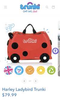 Trunki детский чемодан