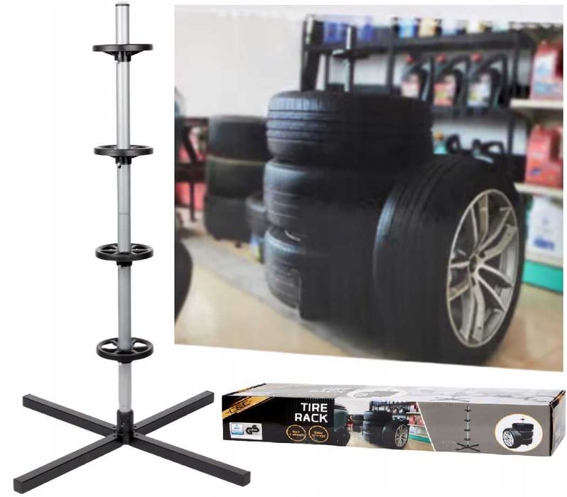 C&C Automotive – Suport pentru depozitarea anvelopelor, metalic 100 kg