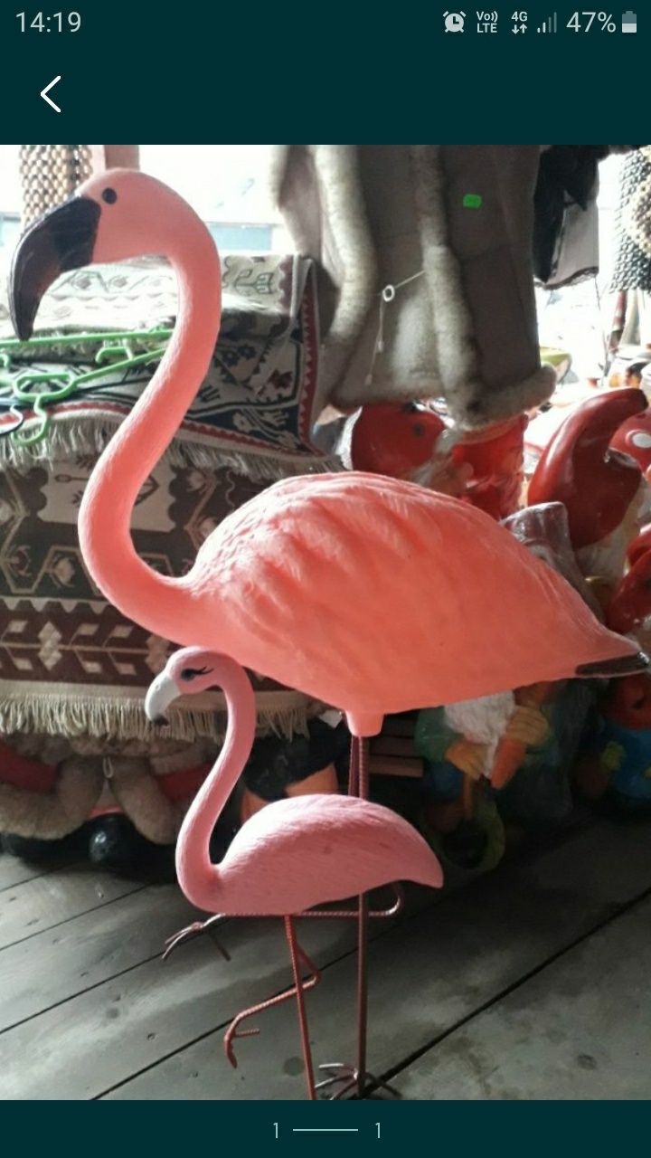 Flamingo decor garadina