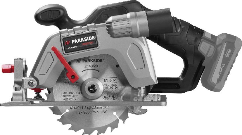 Ръчен циркуляр Parkside Performance 12V без батерия