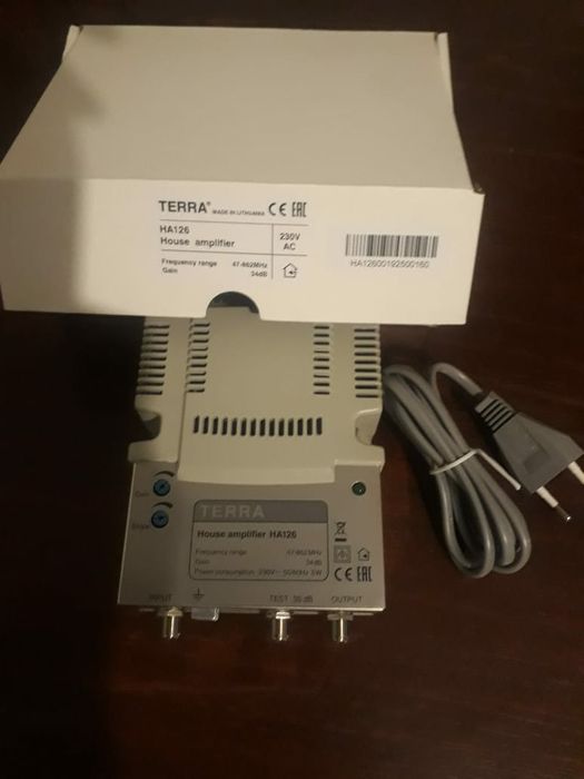 Домовой усилитель TERRA HA126