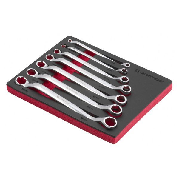 Комплект двойни звездогаечни ключове 6-19 мм 7 бр.