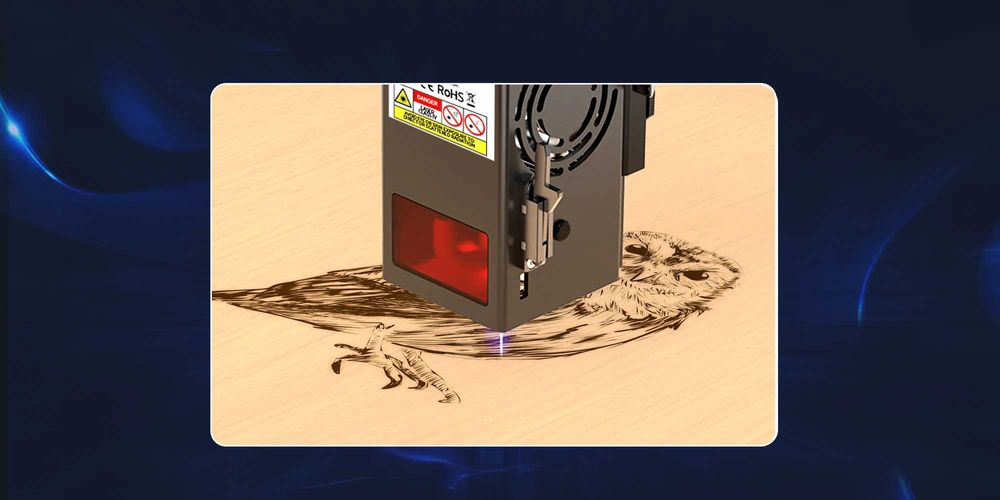 Laser Cnc Mecpow x5Pro, 33W Optic, 600x600mm + Air assist, WiFi - NOU