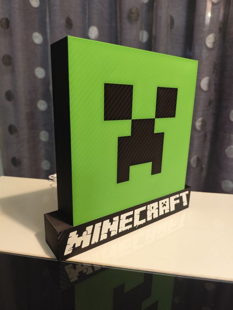 3d лампа Minecraft