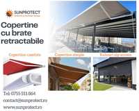 Copertine/Marchize retractabile. Casetate, Simple, Verticale, Zip