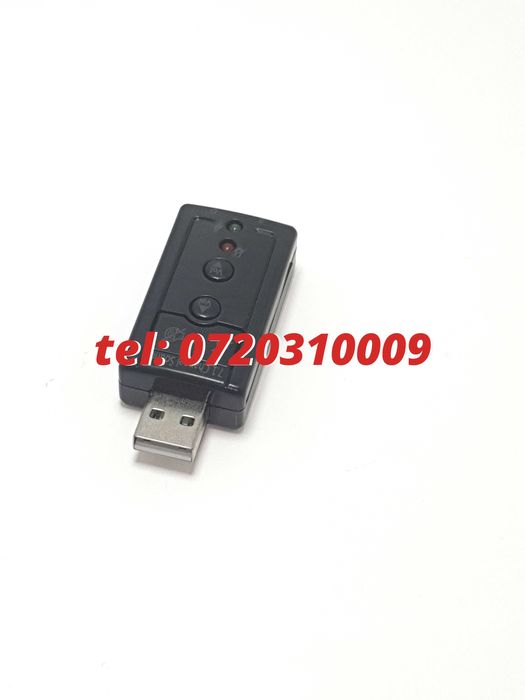 Placa De Sunet Usb Virtual 71 Plug And Play