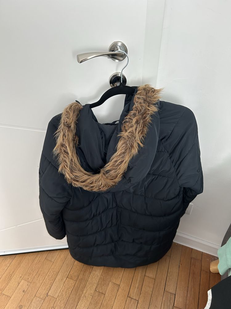 Зимно яке с качулка Zara Girls