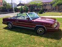 Chrysler le baron cabrio
