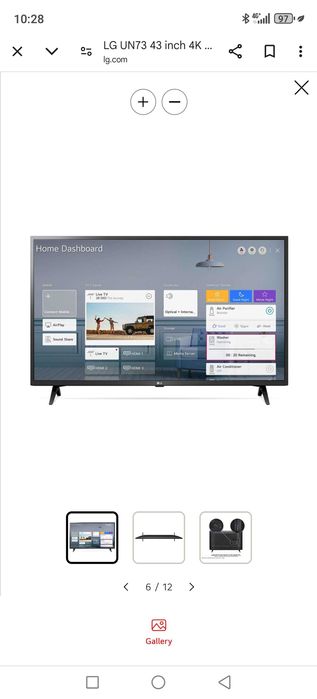 LG 43un73 led televizor