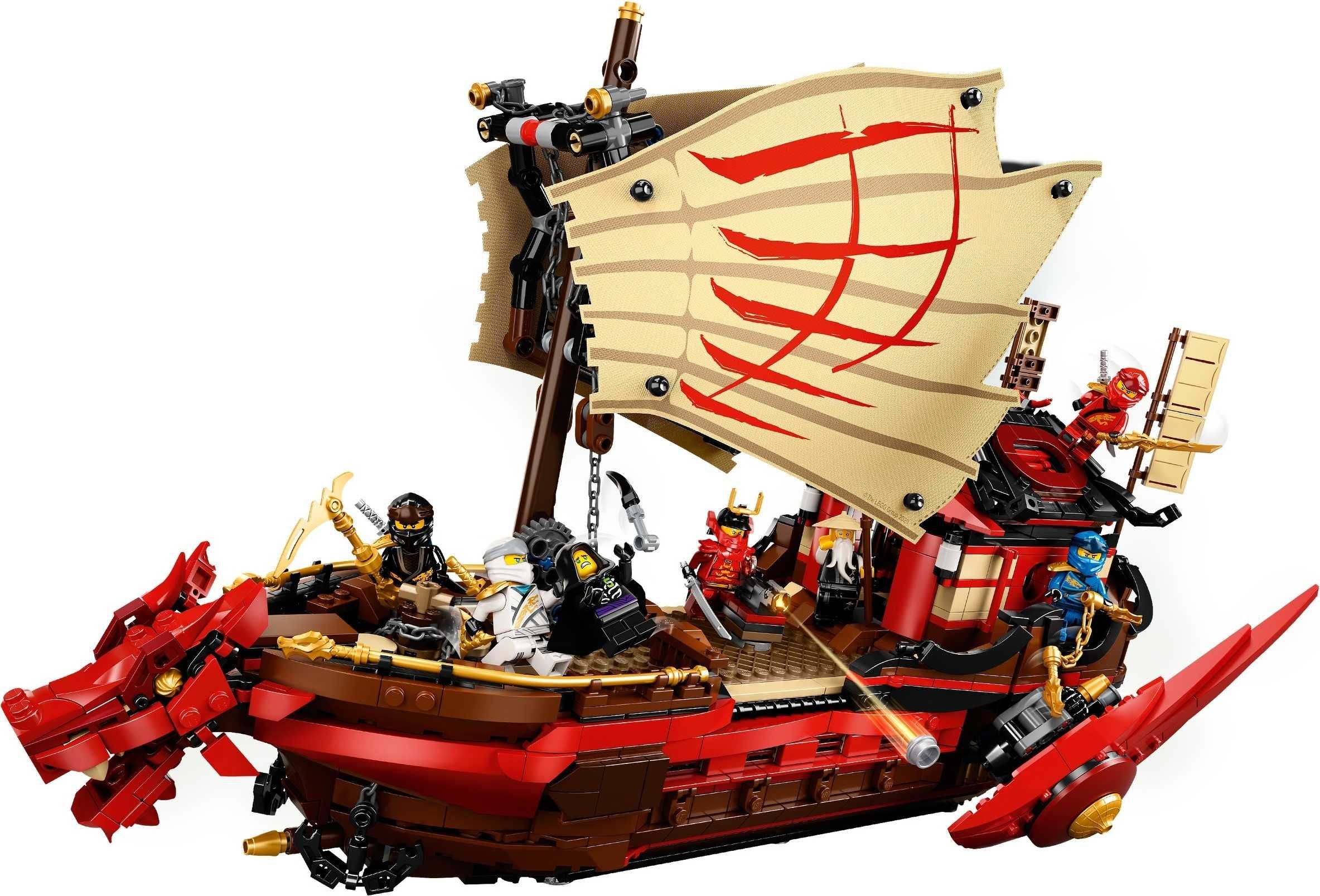 LEGO NINJAGO 71705 - Destiny’s Bounty , 1781 piese NOU - de colectie