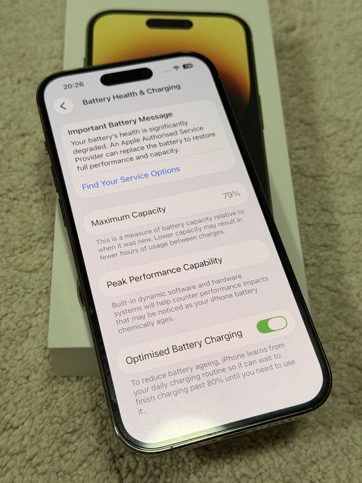 iPhone 14 Pro – Gold, 128 GB