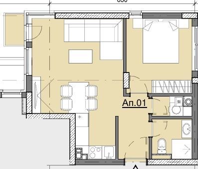 Продава се Двустаен апартамент в София, Малинова долина - 57 кв.м за 2390 €/кв.м - Снимка #2