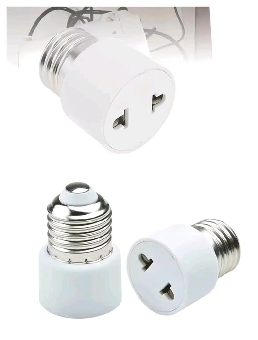 2 buc adaptor E27 la priza
