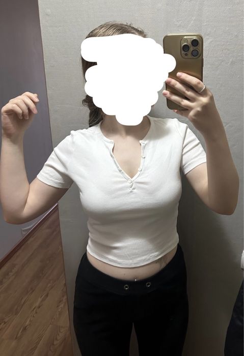 Топ в рубчик bikbok