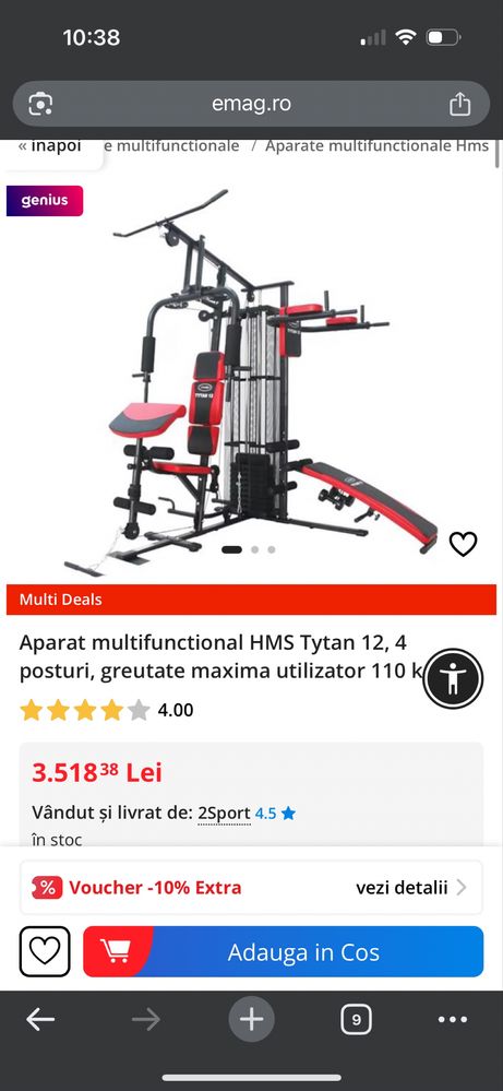 Vand aparat multifunctional