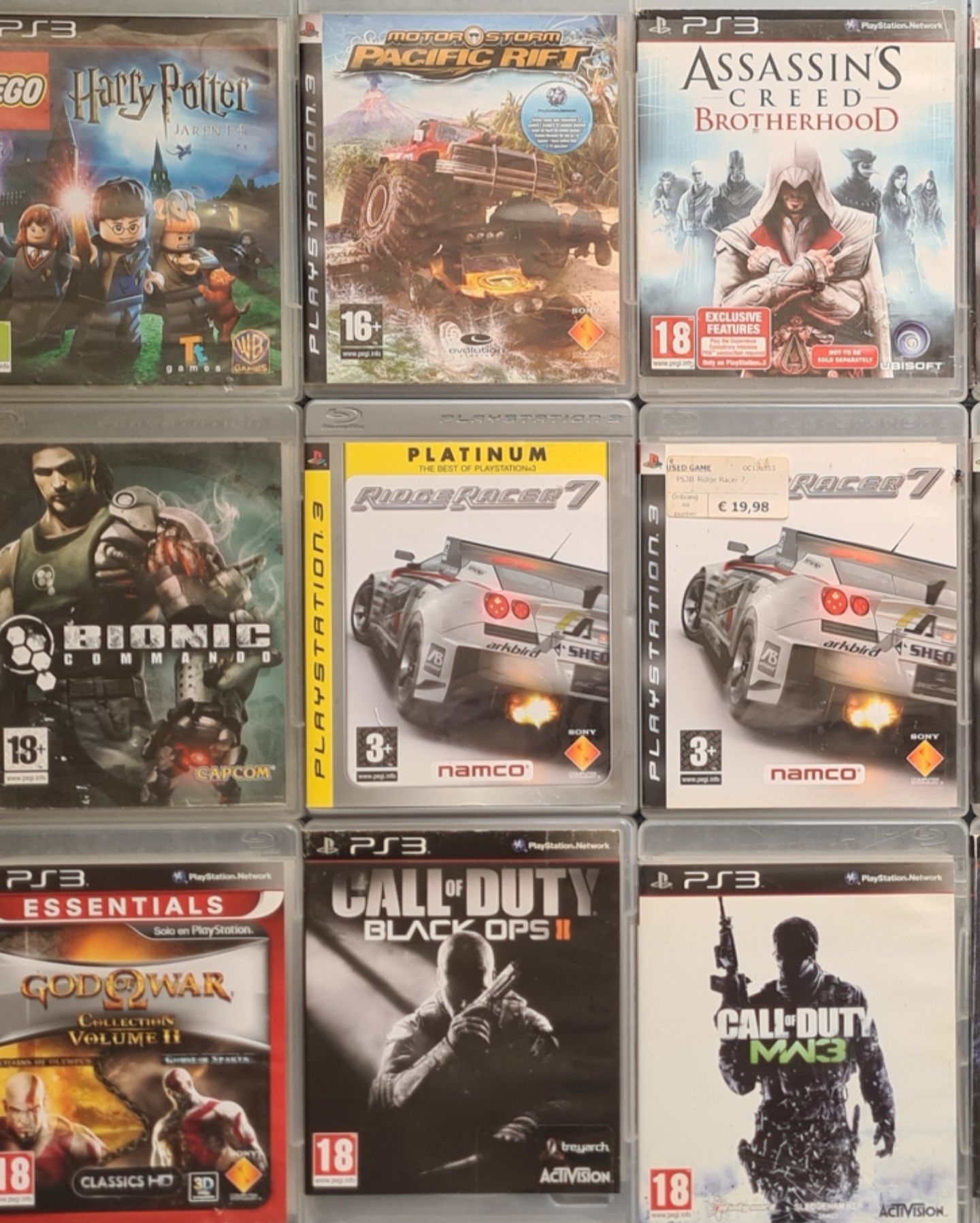Ps3 games комплект