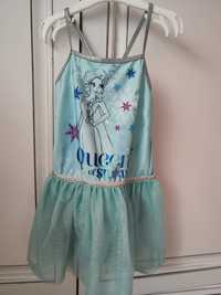 Costum baie Elsa,Disney, mărime 6-7 ani, 116-122 cm