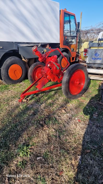 Motopompa 4 cilindri pompa blocata defecta cardan tractor