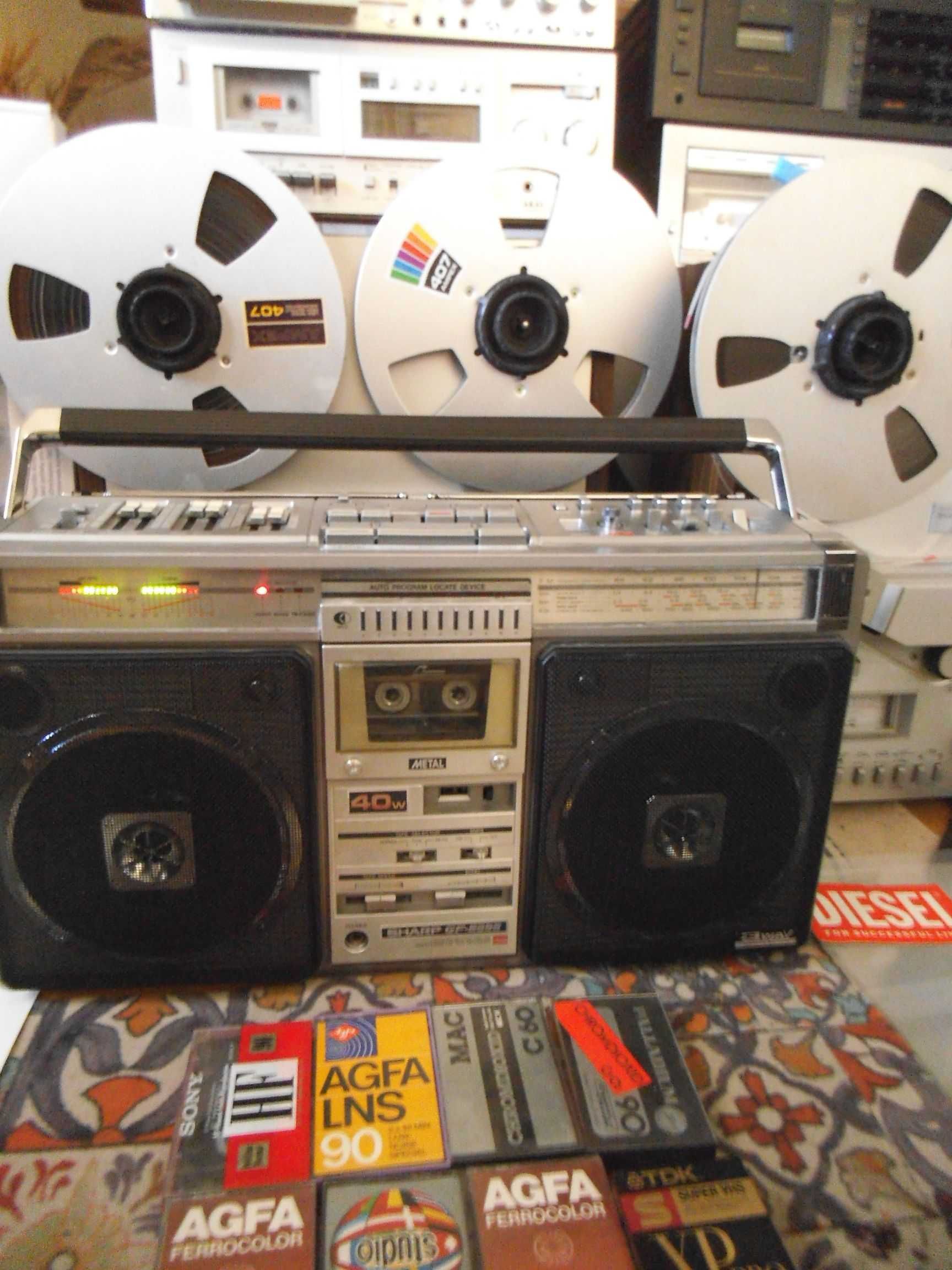 RADIO CASETOFON SHARP GF-9696Z Stereo Radio Cassette Recorder