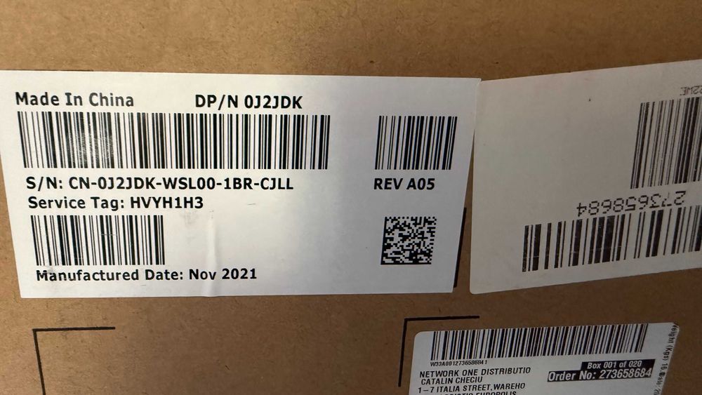 Vand monitor Dell C3422we - 34" - OFERTA !