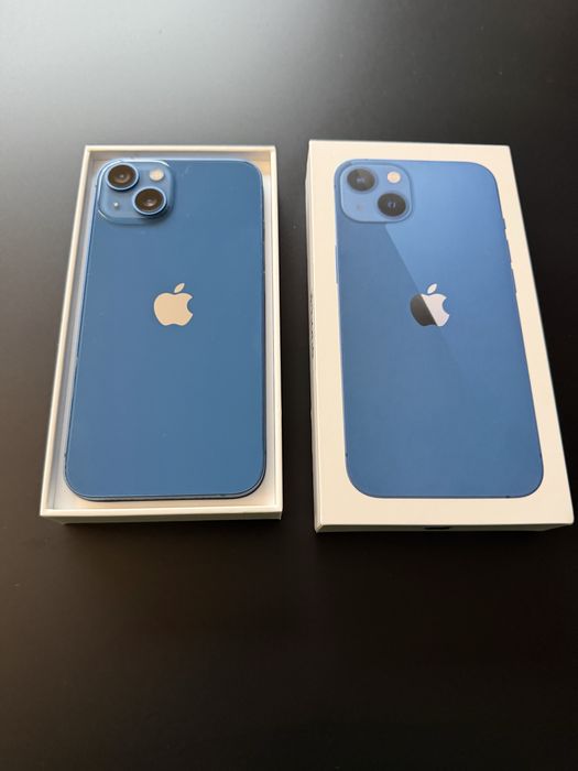 Iphone 13 Blue, 128 , stare impecabila la cutie !