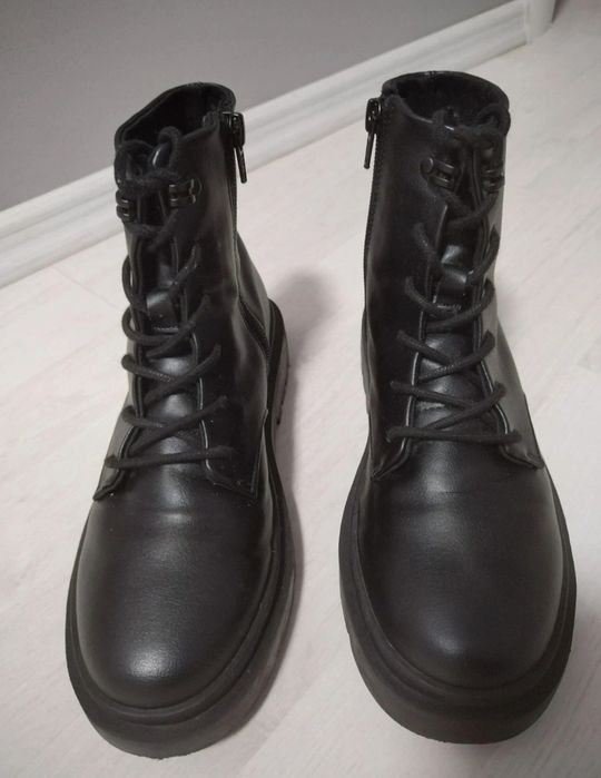 Ghete ZARA copii piele de bovina 35