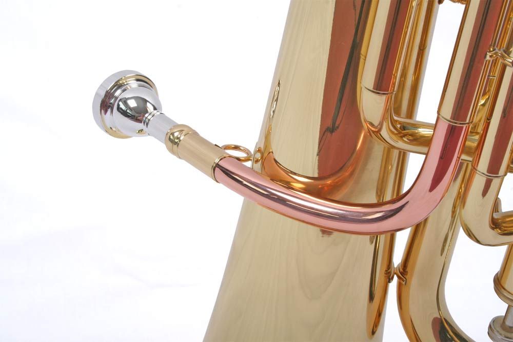 Eufoniu 3 pistoane Karl Glaser Bb Euphonium Baritonhorn auriu