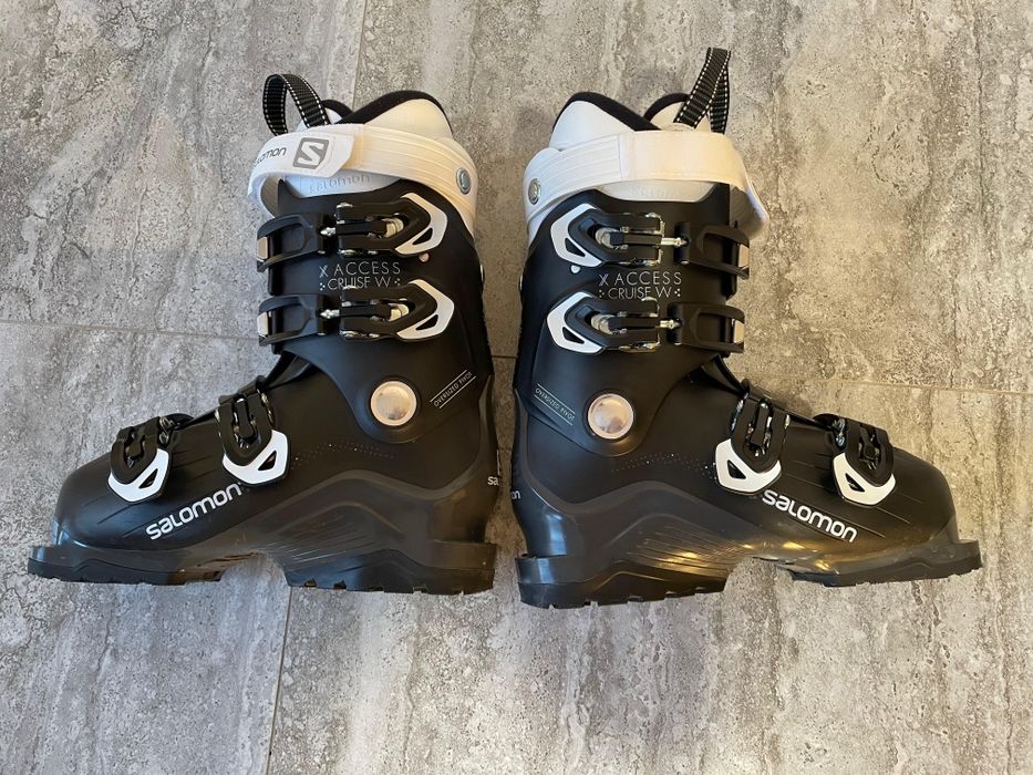 Clăpari Salomon 23/23.5 cm alb/ negru