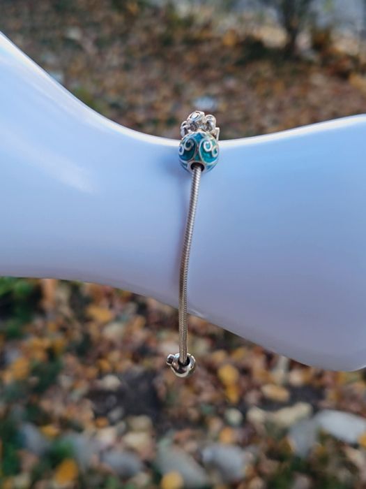 Bratara din argint de 925 si charms, SPINNING, HHN