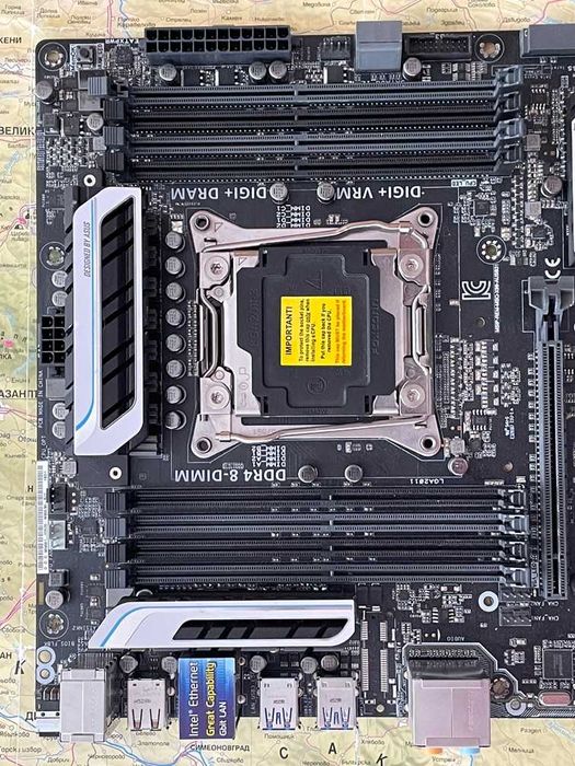 Asus X99-A/USB 3.1 с Intel Xeon E5-2630L V3 8C/16T и 128GB DDR4 RAM