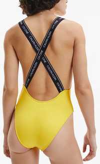 Calvin Klein Swimwear Бански костюм в Жълто L