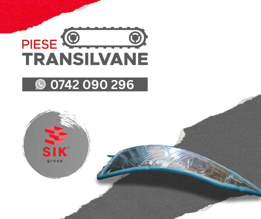 Geam ușă buldoexcavator MST 642 - geamuri, sticle pentru utilaje grele