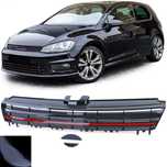 Grila fara semn negru lucios VW Golf 7 12-17