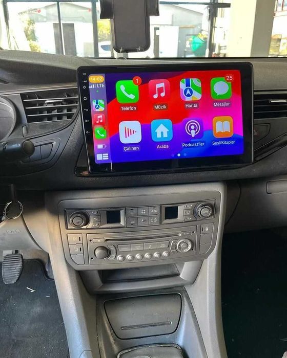 Navigatie cu Android Citroen C5 - Wifi Bluetooth Carplay USB 1-8GB