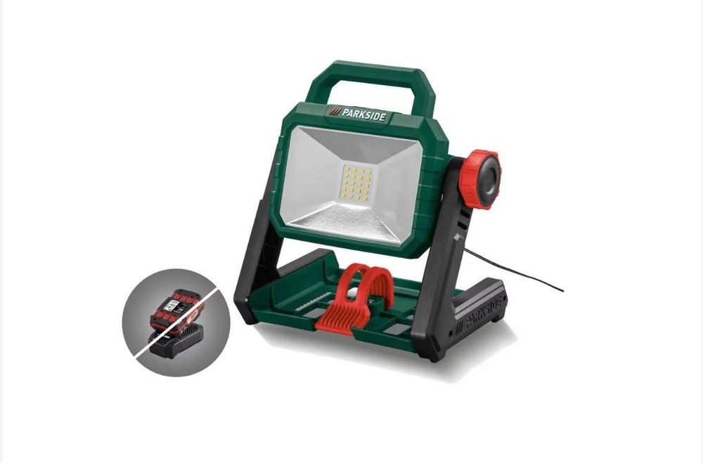 Reflector cu LED portabil Parkside 12V/20V (NOU)