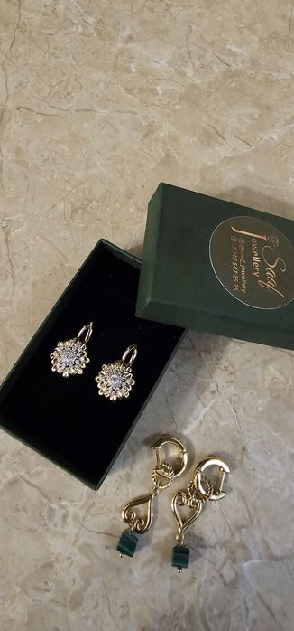 Серёжки 2 пары Новые