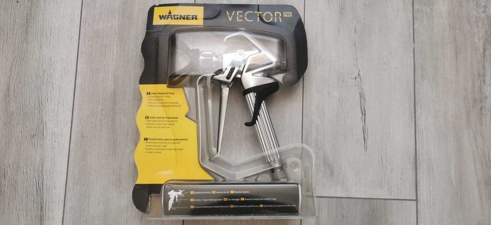 Pistol airless Wagner Vector PRO4 1/4''-FurtunWagner PN270-DN6-15 ml
