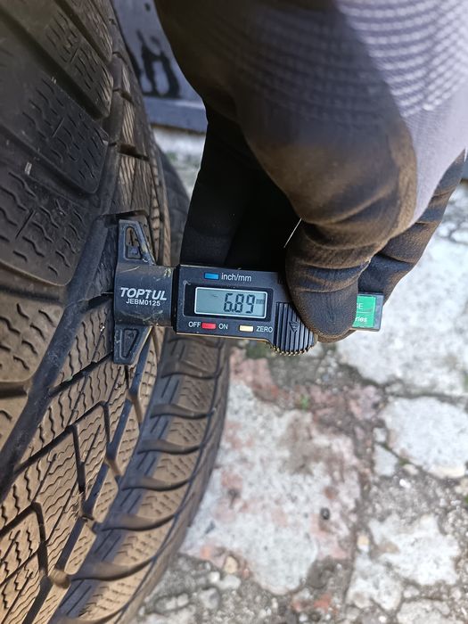 Anvelope MS iarna 245 50 19 pirelli runflat 2022 6.5-6.9mm