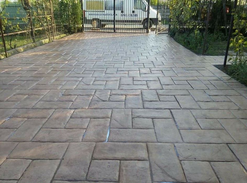 Beton amprentat targoviste