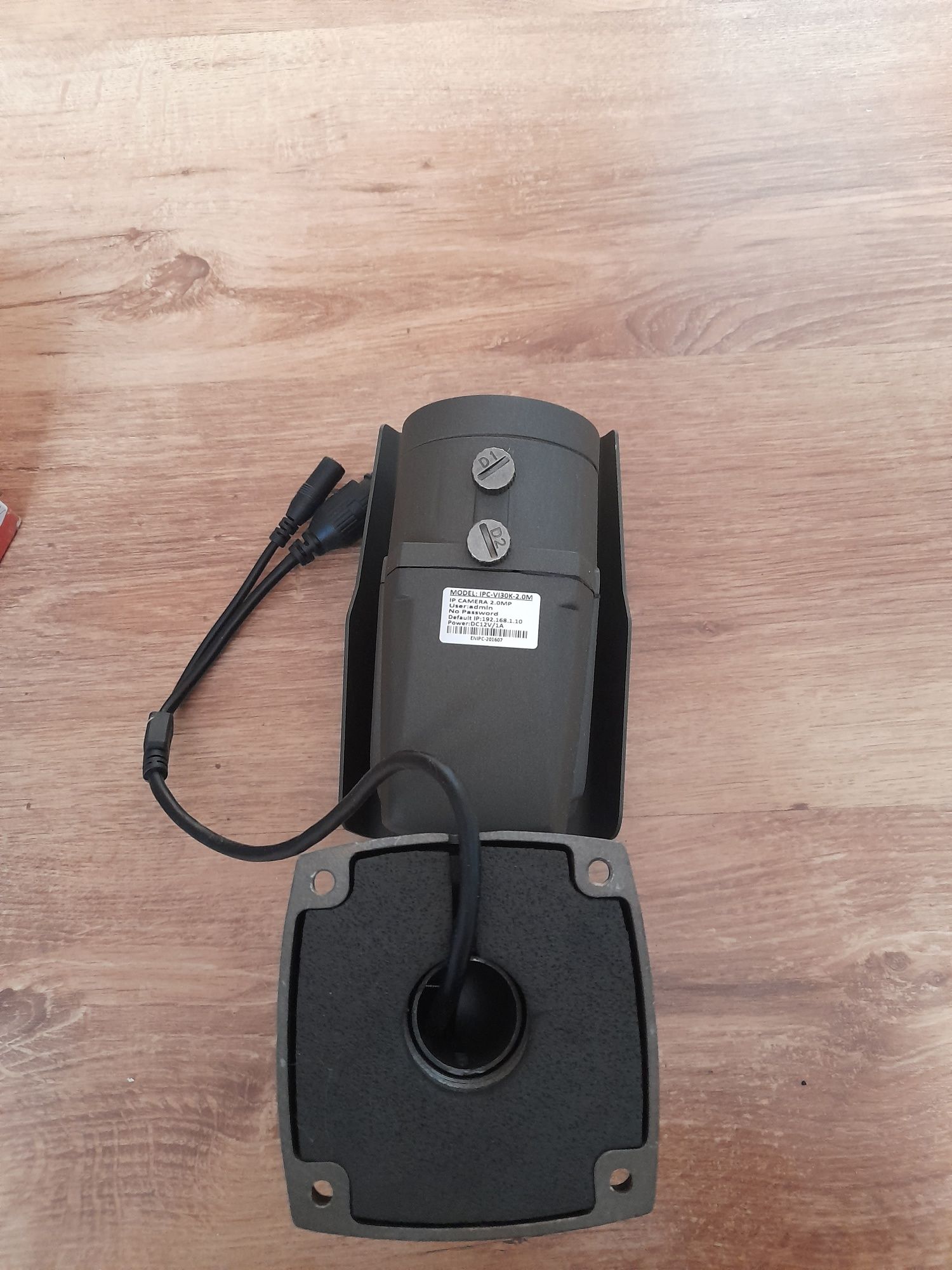 Camera supraveghere IP 2MPX IR defect - pretabila camera falsa !