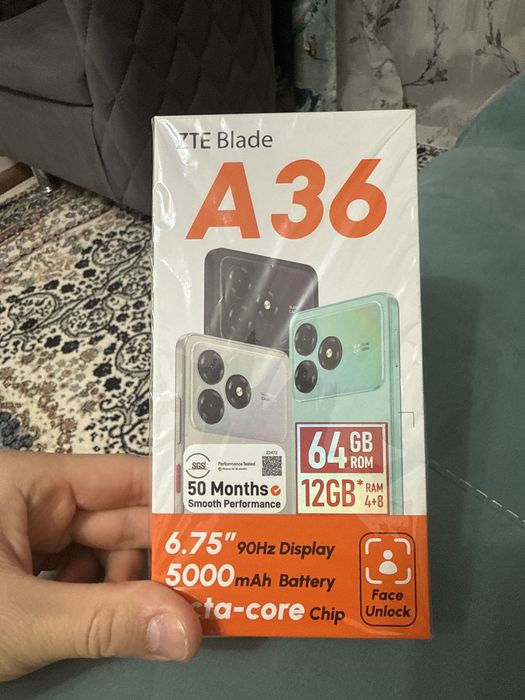 Продам телефон ZTE А36