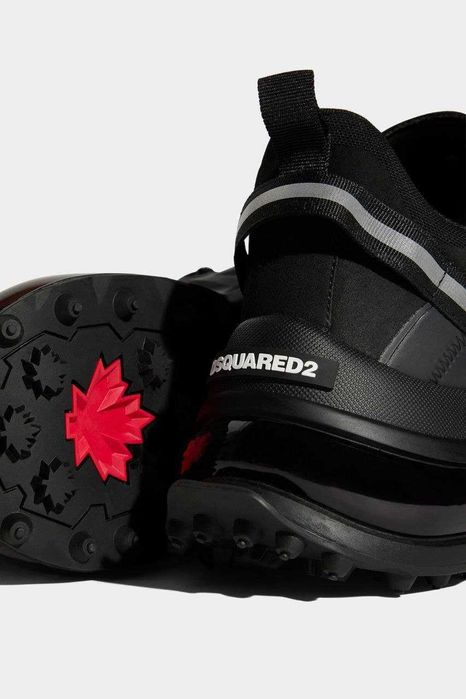 Унисекс Оригинални Обувки DSQAURED2 BUBLE BLACK сникърси маратонки