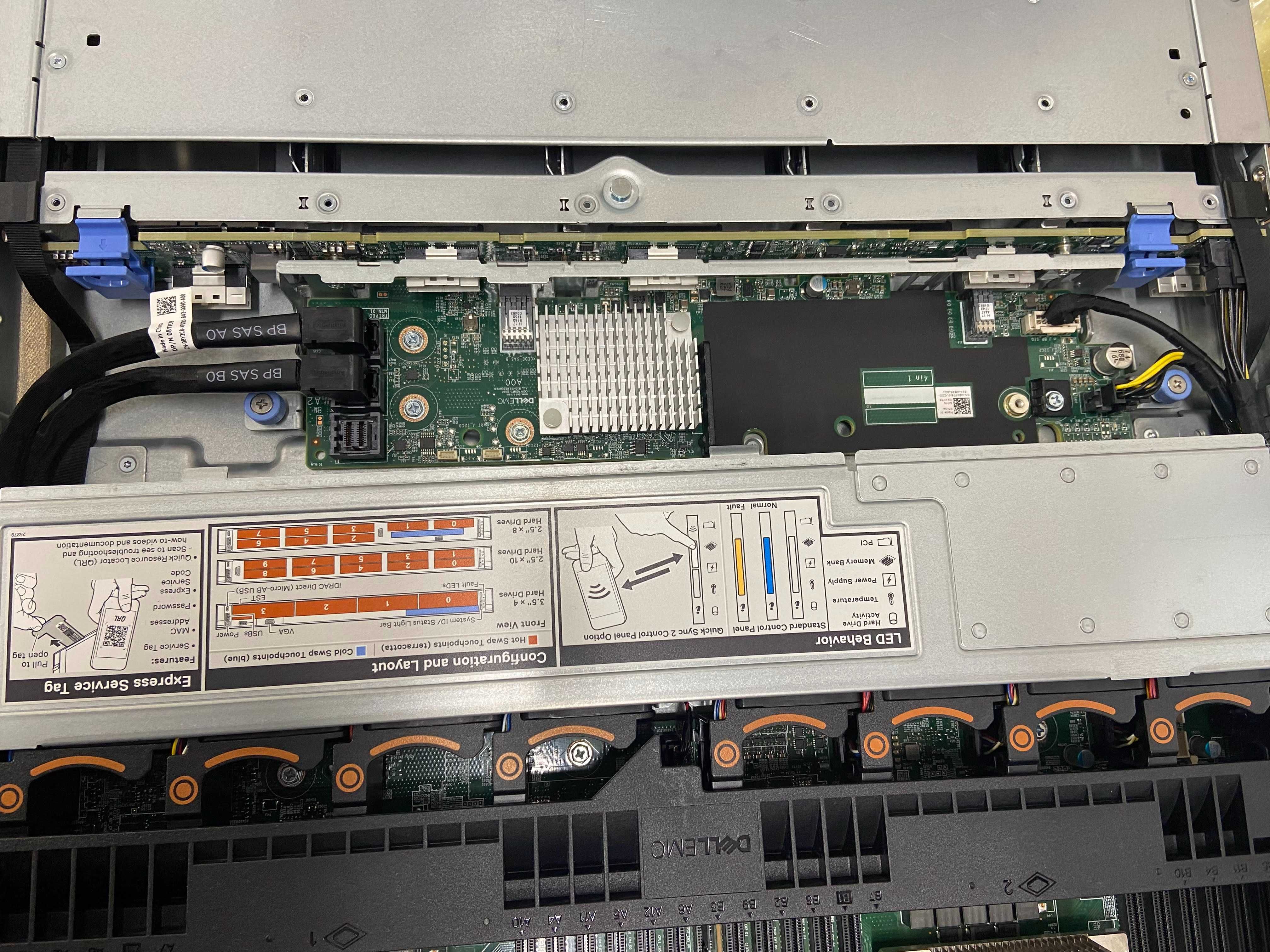 Сървър Dell R640 2x Gold 6138, 64GB RAM, 10x 1.2TB SAS HDD