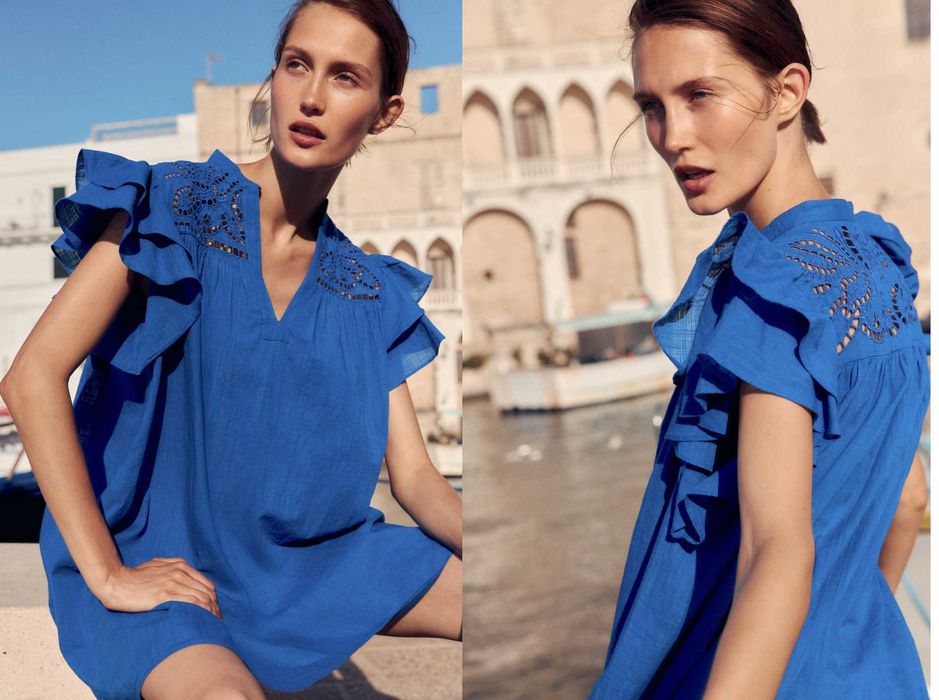 Новые летние платья H&M с кружевом, L(50/54) и /XL(54/58)