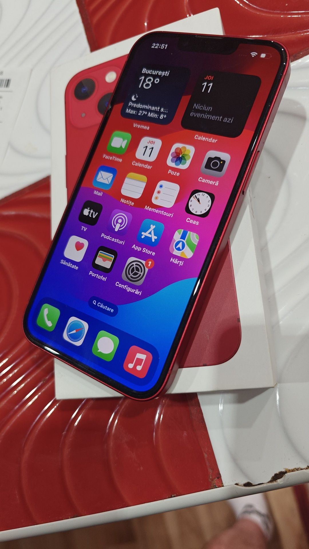 Apple iPhone 13 - Red Product -128 GB / Neverlock