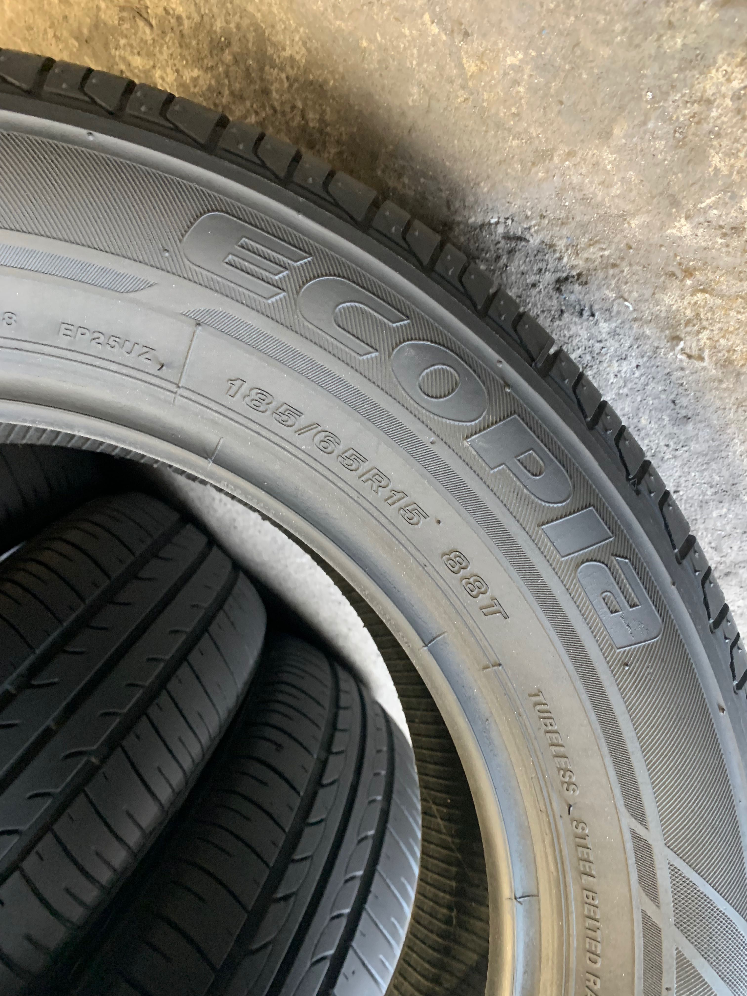 185 65 15, Летни гуми, Bridgestone Ecopia, 4 броя